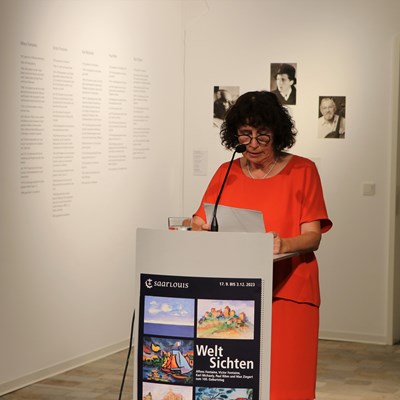 Leitung der Ludwig Galerie, Dr. Claudia Wiotte-Franz 