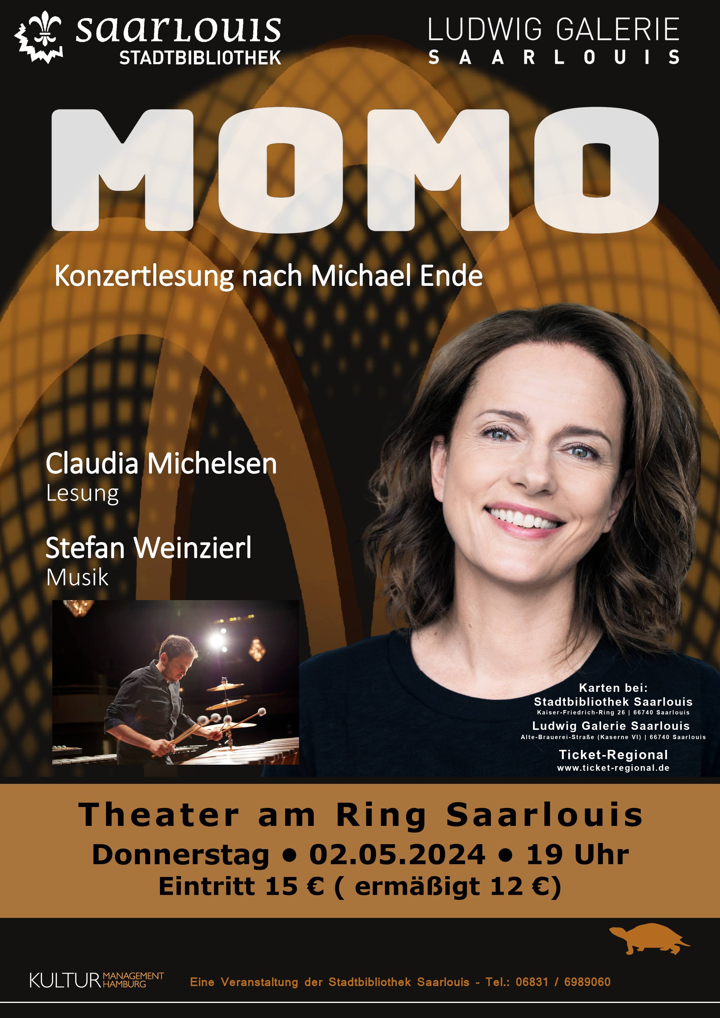 Momo – Konzertlesung nach Michael Ende 02.05.2024