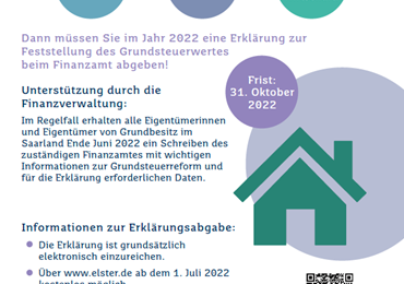 UPDATE zur Umsetzung der GRUNDSTEUERREFORM im Saarland