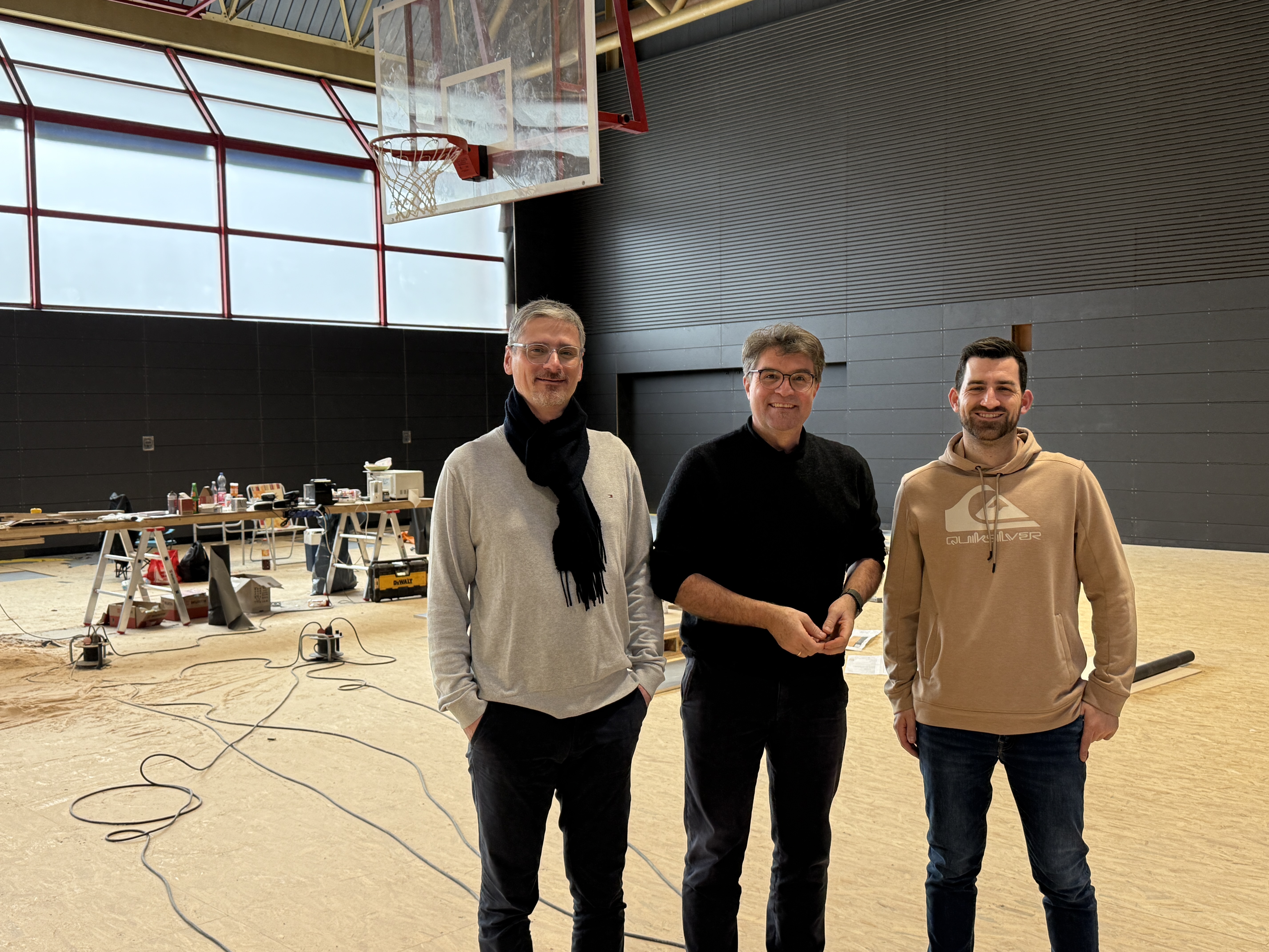 Neuer Glanz mit altem Charme: Sporthalle In den Fliesen wird rundum erneuert