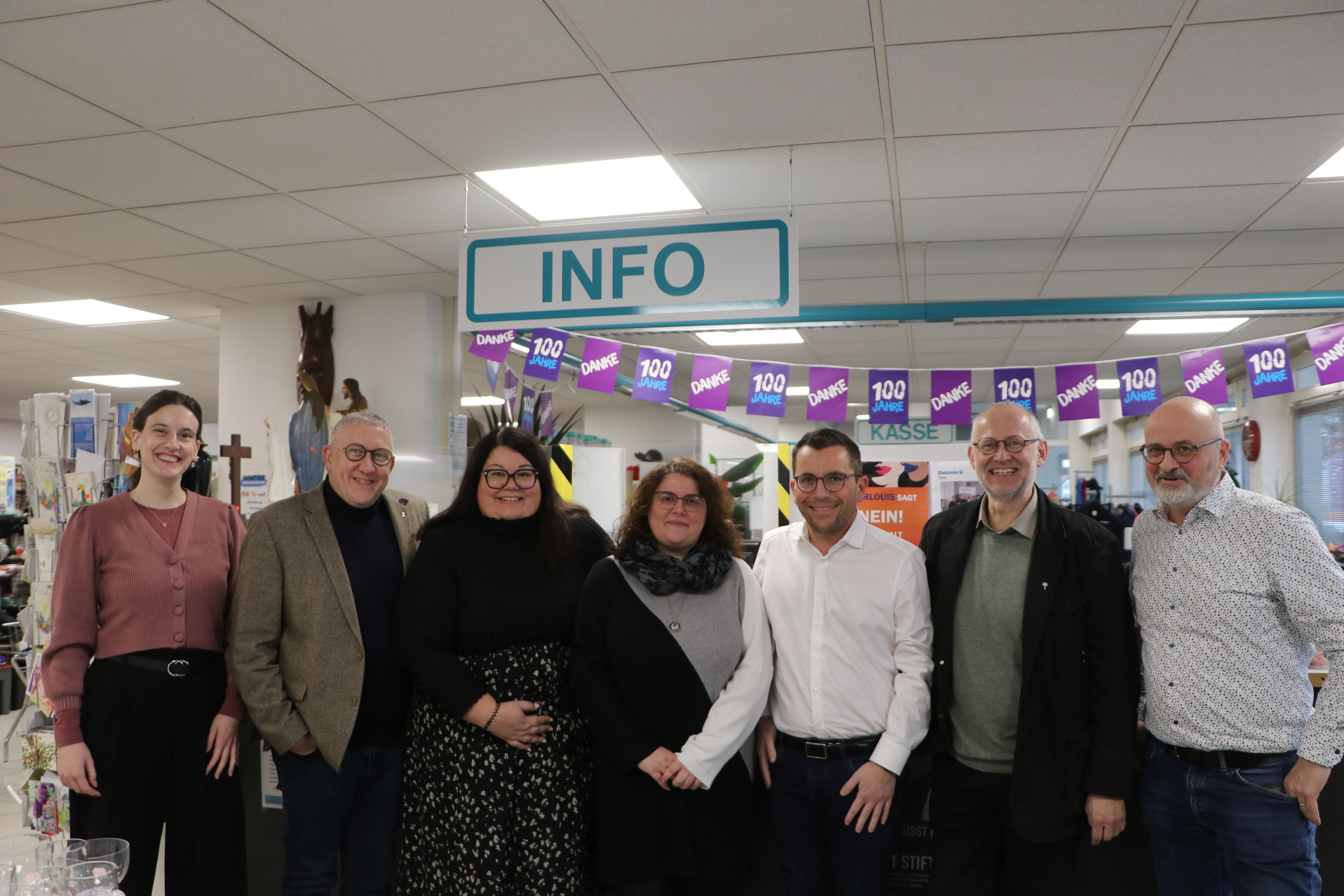 Oberbürgermeister trifft Geschäftsführung der Diakonie-Saar