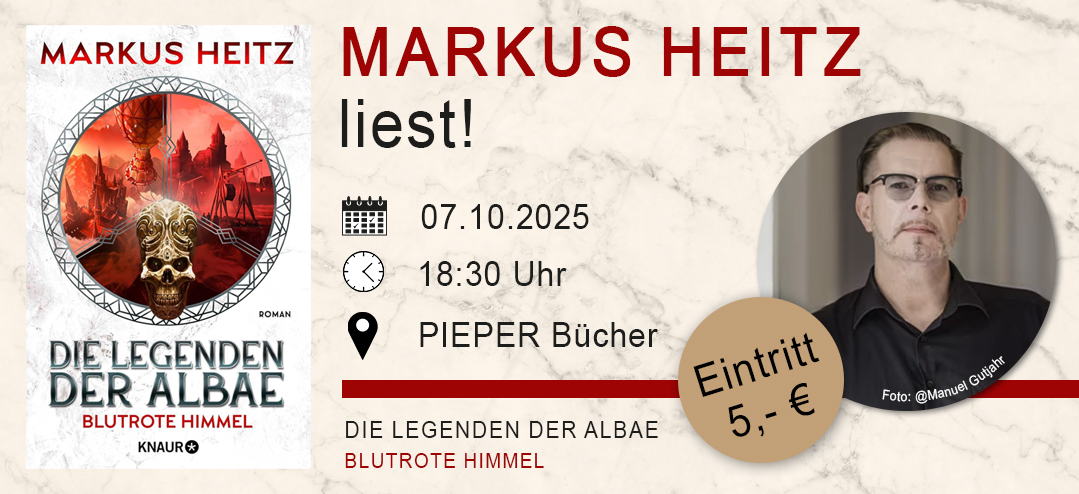Lesung mit Markus Heitz 07.10.2025