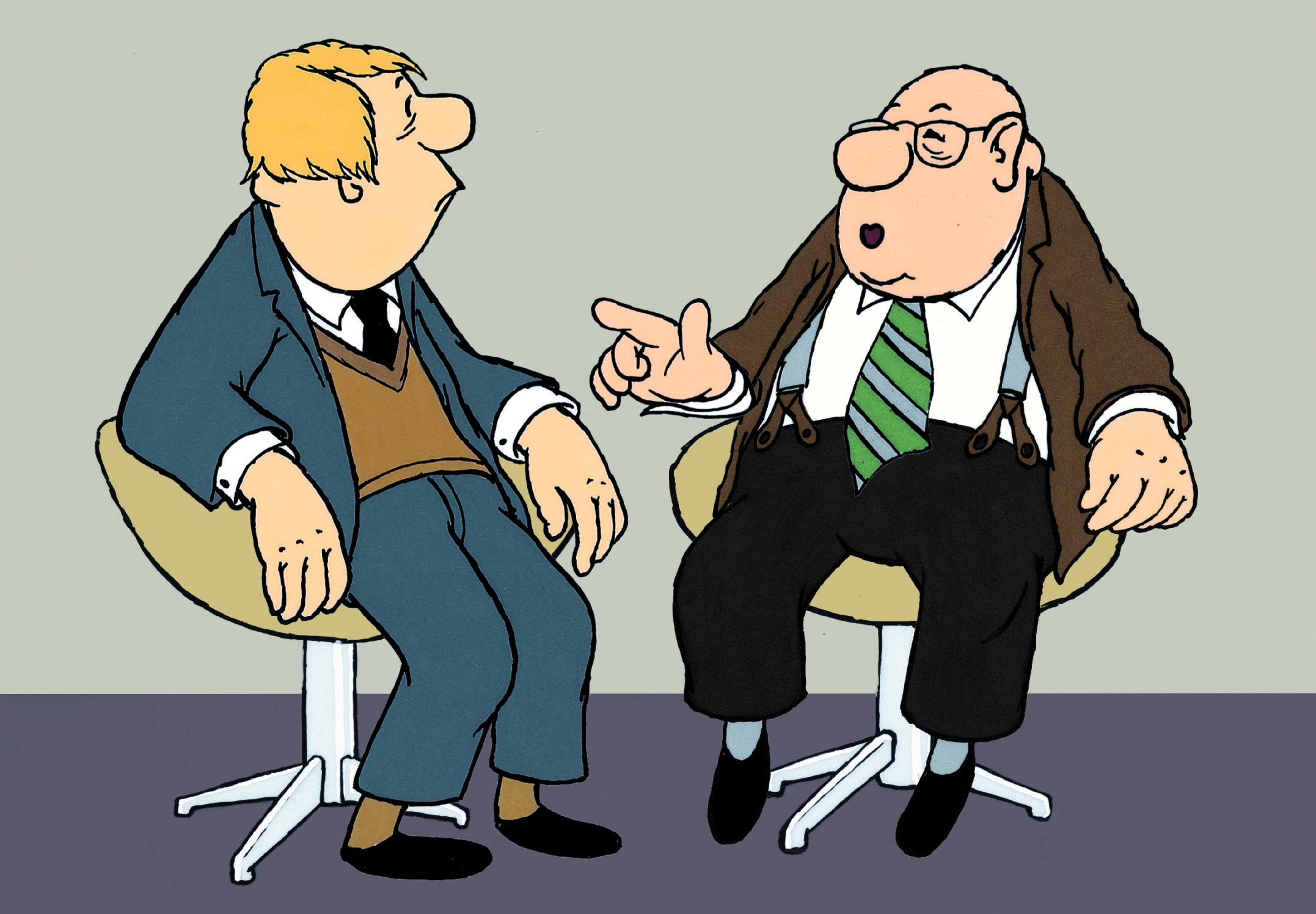 Öffentliche Führung durch die Ausstellung „Ach was“. Loriot – Künstler, Kritiker und Karikaturist  (1)