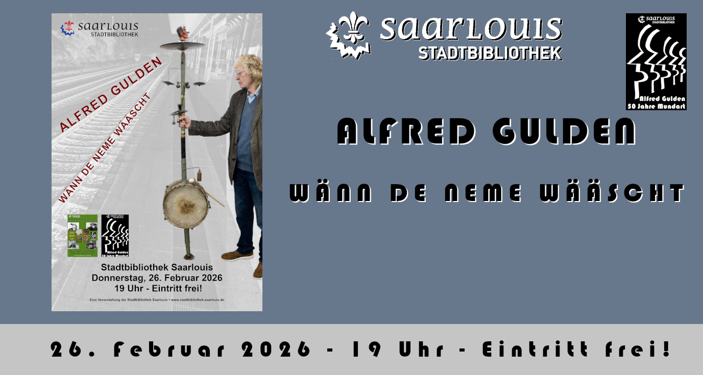 ALFRED GULDEN „WÄNN DE NEME WÄÄSCHT“ 26.02.2026