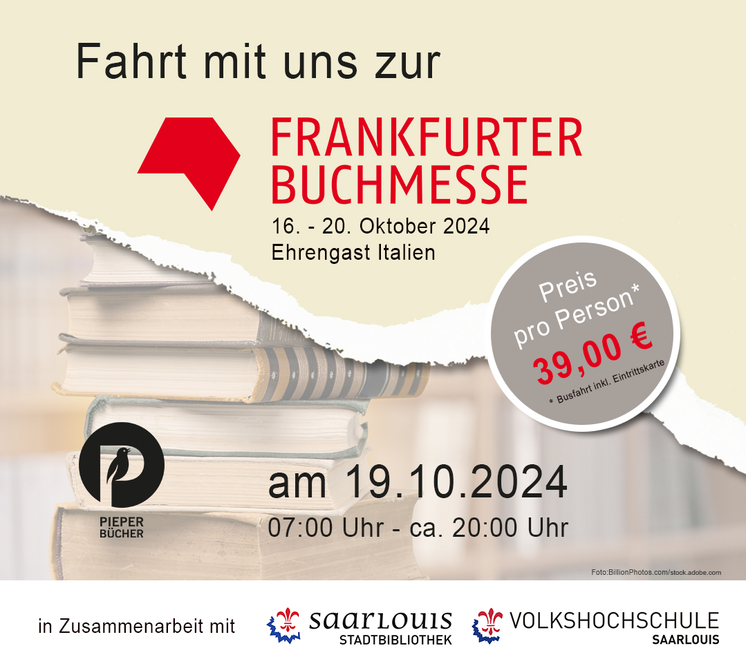 Fahrt zur Frankfurter Buchmesse 19.10.2024