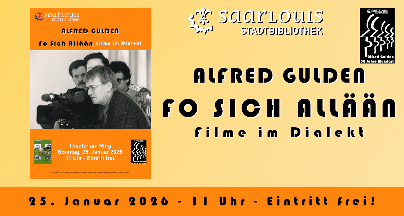 ALFRED GULDEN FO SICH ALLÄÄN - Filme im Dialekt