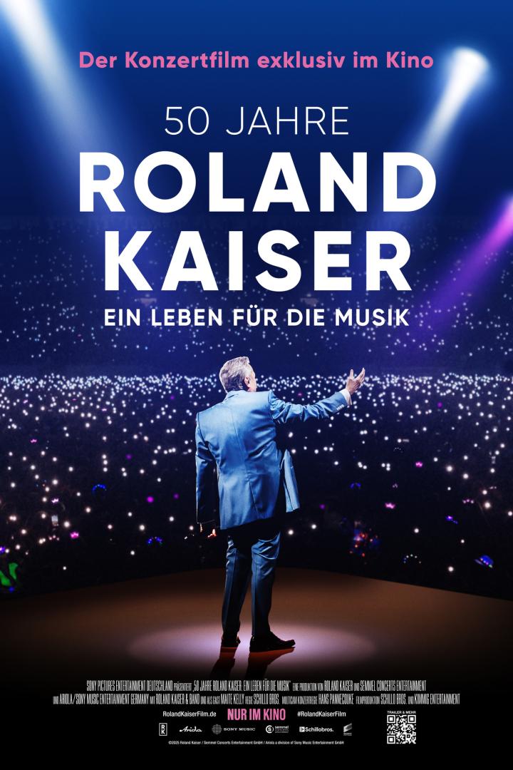 „50 Jahre Roland Kaiser - Ein Leben für die Musik“ wird in der Saarlouiser Senioren (50+) - Film - Mittwochsreihe gezeigt