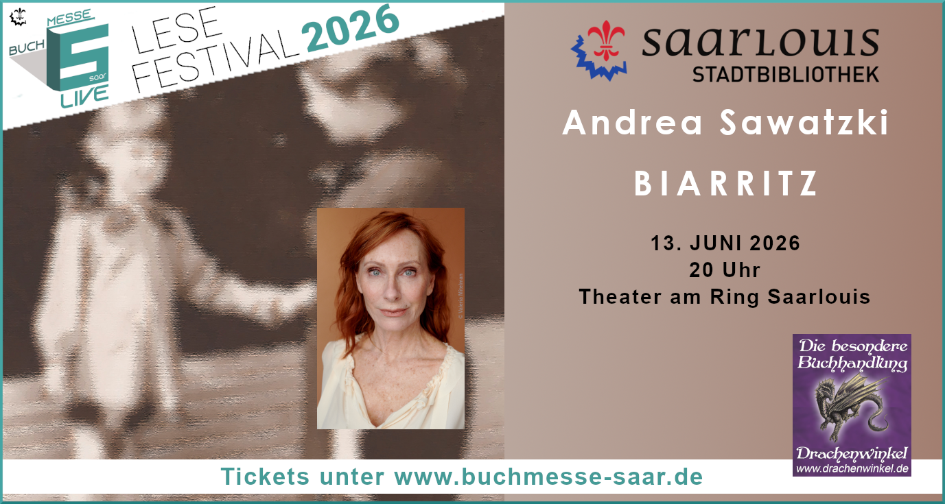 ANDREA SAWATZKI * Biarritz * Buchmesse Saar Live 13.06.2026