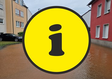 Hochwasserhilfen: Finanzielle Hilfsleistung für Hochwasserschäden in der Kreisstadt Saarlouis