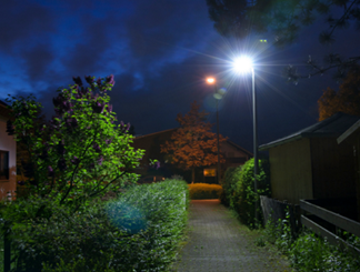 Energieeffiziente Straßenbeleuchtung