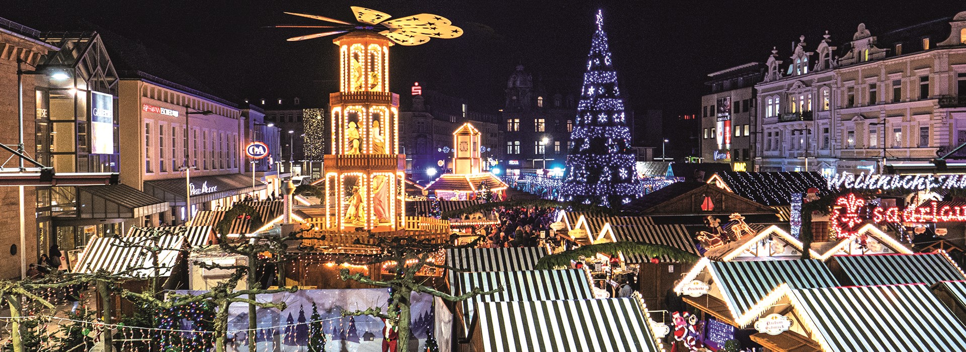 Willkommen auf dem  Saarlouiser Weihnachtsmarkt vom 21.11.2022-23.12.2022 
