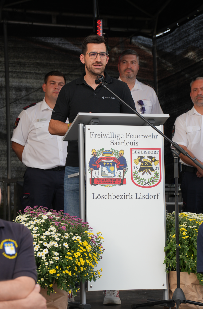 Europastadt Saarlouis bedankt sich für 60 Jahre Jugendfeuerwehr in Lisdorf